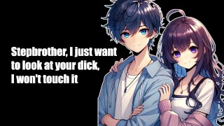 Testing my stepbrother dick with dirty tlaking JOI: how long he can last? [ASMR]