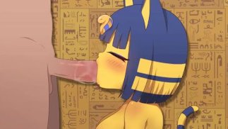 Ankha i Love chupando (Kamuo) Foxie2K