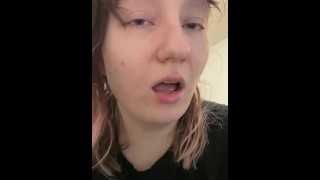 Заставляю себя рыгать