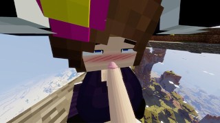 JENNY 为我口交，秀出她诱人的乳房 - JENNY MOD