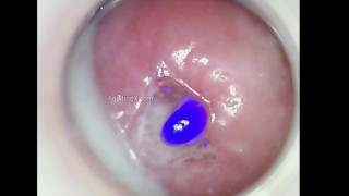 Impregnato da Blue Alien ora quando vengo lo sperma blu gocciola dalla mia cervice!