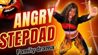 Dramma familiare Ebony big ass stepdaughter amatoriale anale slut ottiene stepdad bbc per la prima volta