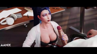 K/DA Kai'Sa Sucking your Huge Cock for Exam Answers [League of Legends] [3D Hentai] [Blowjob] [Anal]