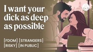 Student Fucks Famous Poet in Public – Rough Campus Sex Encounter – ASMR Audio Porn – Erotic Audio