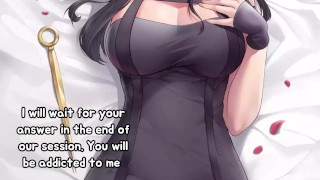 Yor breaks you down to get what she wants (JOI, Anal/CEI)