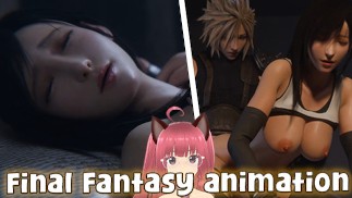 Tifa & Cloud de Final Fantasy sexo duro e romântico (animação Ariespossession) - Jazziuu