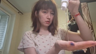 あなたのための濡れた粘着性のASMR