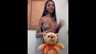 petite 18 year old dancing in no panties click link in bio to see my exclusive content