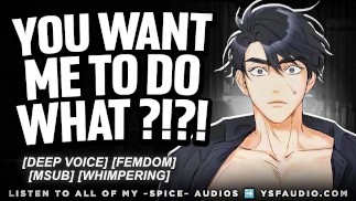 TURNING YOUR BULLY INTO A WHIMPERING SUB (AUDIO)