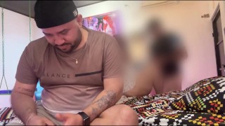 Dzielenie łóżka z mężem i jego przyjacielem - Vanessa latynoską