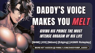 Dom Boyfriend Edges & Teases You to Insane Orgasm | JOI | Male Moaning Audio | Gay NSFW ASMR