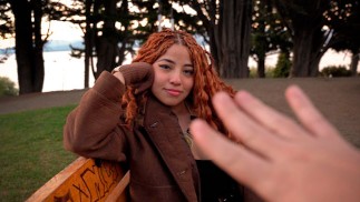 I meet beautiful Colombian girl in the church in Bariloche Argentina and offer her money for fucking