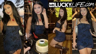 La bella ragazza bruna Holly Day inchiodata duramente in POV
