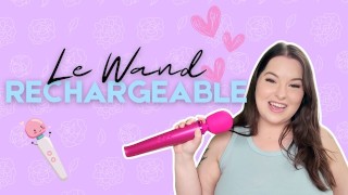 Le Wand Rechargeable Massager Review - SFW Magic Wand Review - Sydney Screams